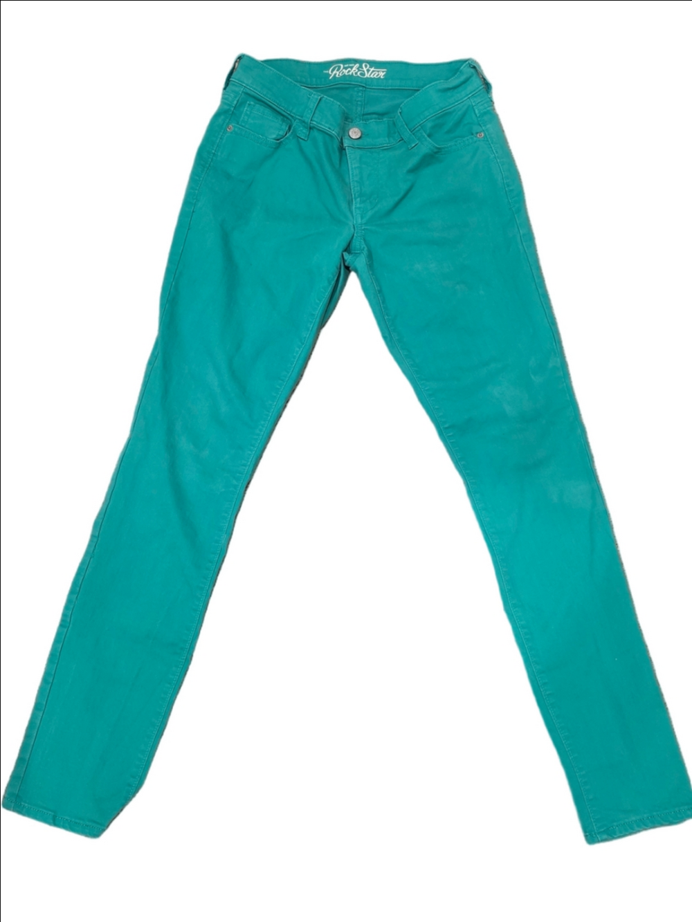 Old Navy Green Skinny Jeans